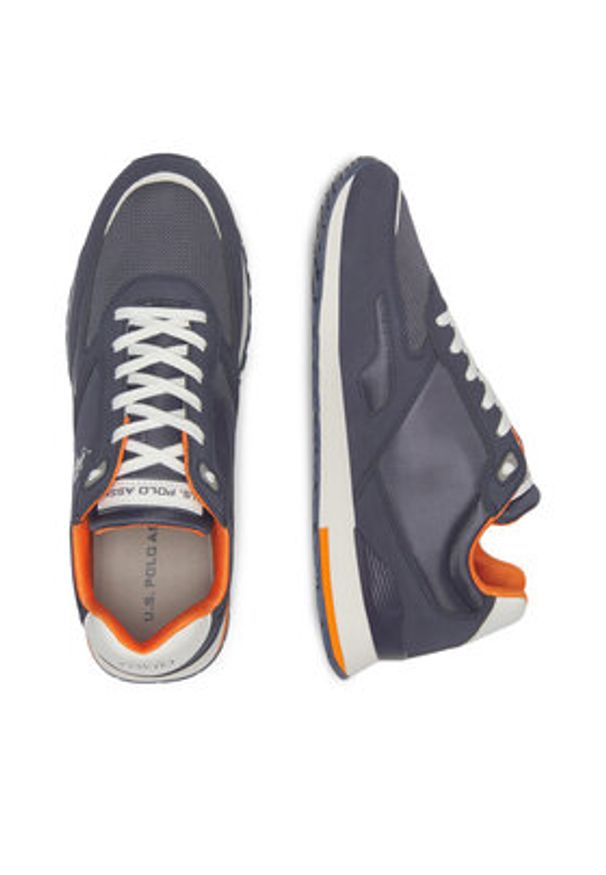 U.S. Polo Assn. Sneakersy TABRY003B Granatowy. Kolor: niebieski. Materiał: skóra