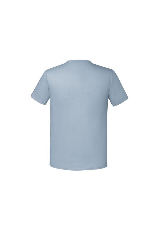 FRUIT OF THE LOOM - Kultowa Koszulka Unisex Dla Dorosłych. Kolor: niebieski