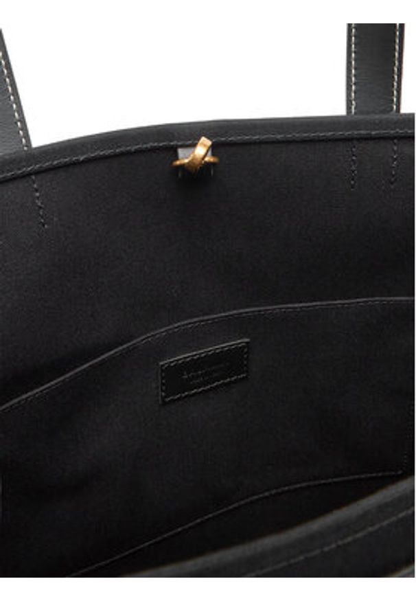 Balmain Torebka DN1FF810TPAC Czarny. Kolor: czarny