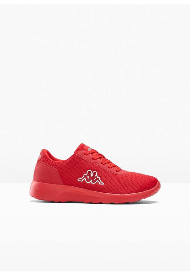 Sneakersy Kappa bonprix czerwony. Kolor: czerwony