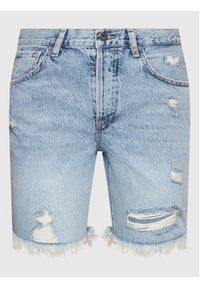 Liu Jo Szorty jeansowe UA2205 DS003 Niebieski Regular Fit. Kolor: niebieski. Materiał: bawełna #5