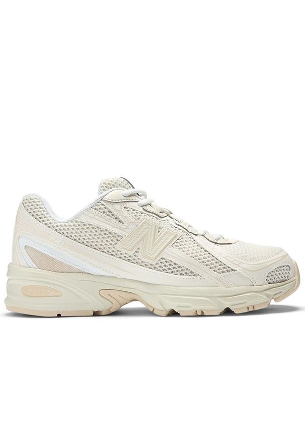 Buty unisex New Balance U740KP2 - beżowe. Kolor: beżowy. Materiał: syntetyk, materiał. Szerokość cholewki: normalna. Sezon: lato. Sport: turystyka piesza