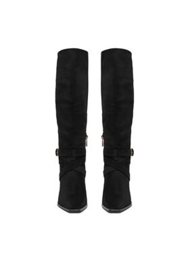 Jenny - JENNY Kozaki CEO-HY2516-1 Czarny. Kolor: czarny. Materiał: materiał