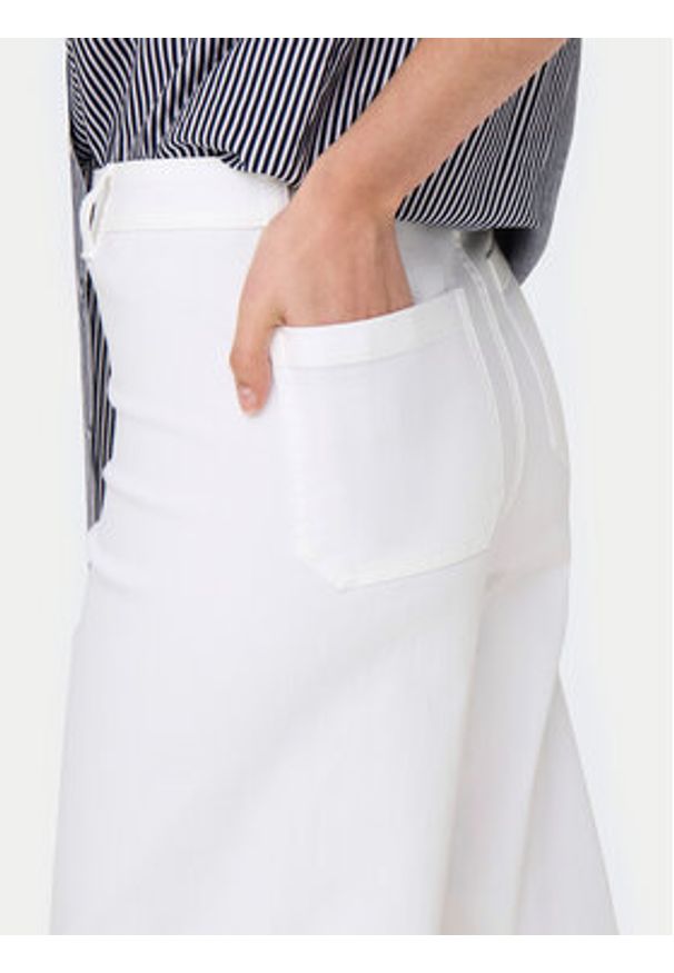 JDY Jeansy Iris 15341269 Biały Wide Leg. Kolor: biały