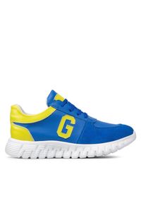 Sneakersy Guess. Kolor: niebieski