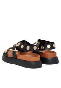 DeeZee Sandały WS2P229-10 Czarny. Kolor: czarny. Materiał: syntetyk, materiał