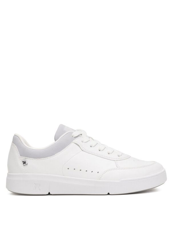 Rieker Revolution Lifestyle Sneakersy 41910-81 Biały. Kolor: biały. Materiał: skóra