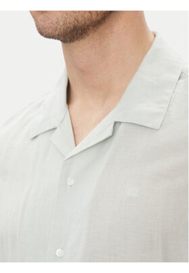 Calvin Klein Koszula K10K114197 Szary Regular Fit. Kolor: szary. Materiał: bawełna