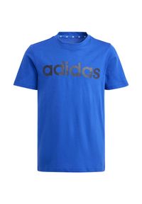 Adidas - Koszulka dla dzieci adidas Essentials Linear Logo Cotton Tee. Kolor: niebieski #1