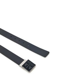 Armani Exchange Pasek Męski XM001005 AF13929 UB101 Granatowy. Kolor: niebieski. Materiał: skóra #3
