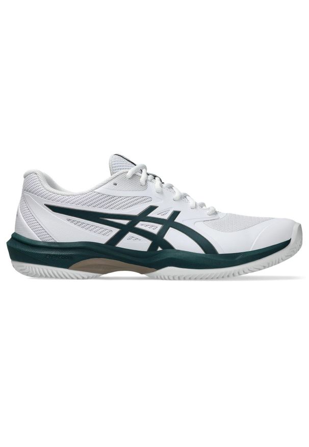 Asics - Buty do tenisa męskie, FF Clay/OC. Kolor: biały, brązowy, zielony, wielokolorowy. Sport: tenis