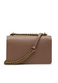 Pinko - PINKO Torebka Love One Mini Dc AI 23-24 PCPL 100074 A0F1 Beżowy. Kolor: beżowy. Materiał: skórzane #5