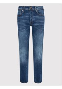 Jack & Jones - Jack&Jones Jeansy Tim Original 12146384 Granatowy Slim Fit. Kolor: niebieski #4