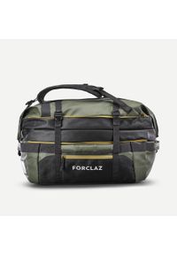 FORCLAZ - Second Life - Torba trekkingowa Forclaz Duffel 500 Extend... - Stan Doskonały. Kolor: zielony, wielokolorowy, szary