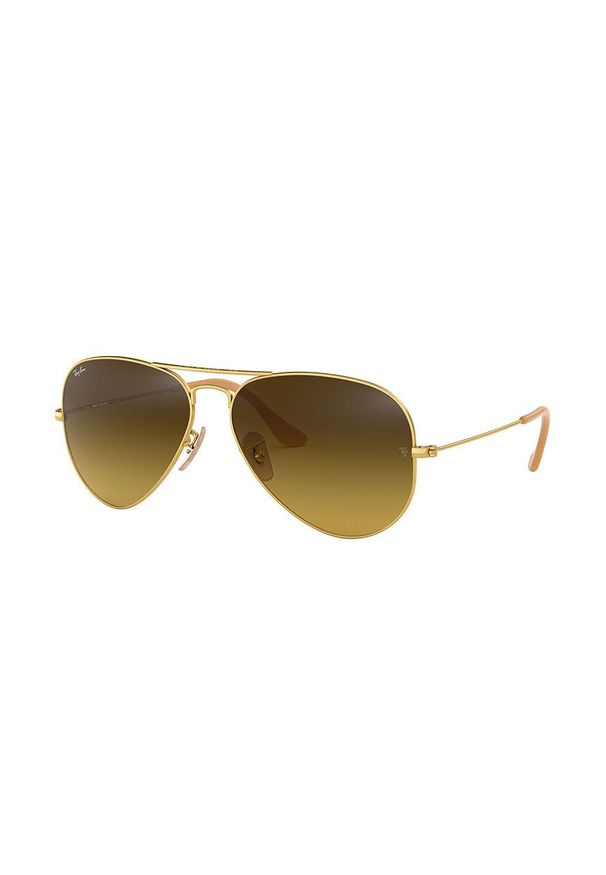 Ray-Ban - Okulary Aviator Large Metal. Kolor: złoty