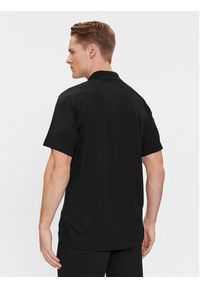 Lacoste Polo DH3201 Czarny Regular Fit. Typ kołnierza: polo. Kolor: czarny. Materiał: syntetyk #2