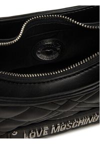 Love Moschino - LOVE MOSCHINO Torebka JC4152PP0NLA000B Czarny. Kolor: czarny. Materiał: skórzane #4