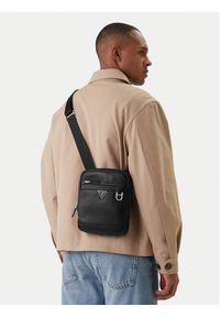 Guess Saszetka HMMOSE P6159 Czarny. Kolor: czarny. Materiał: skóra #1