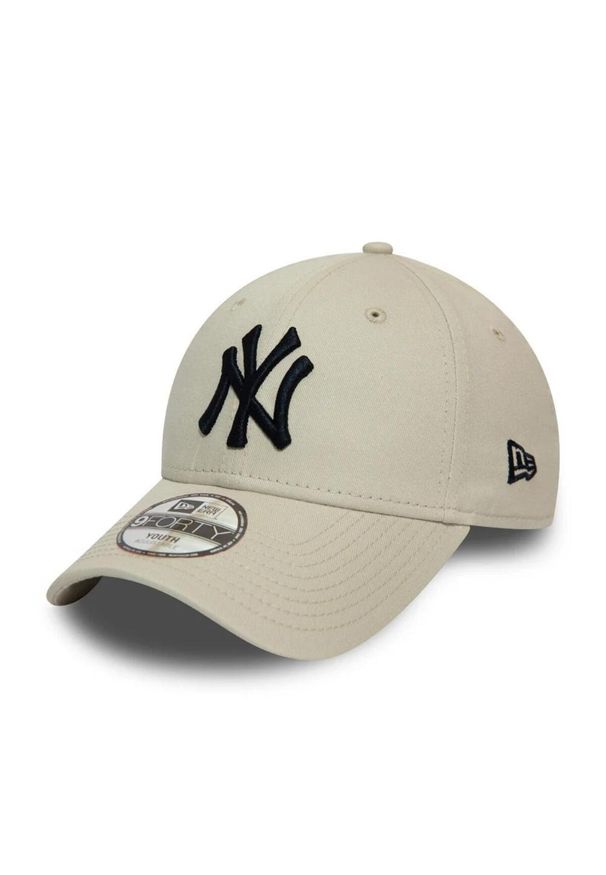 Czapka z daszkiem New Era 9FORTY Kids New York Yankees Essential - 12745557. Kolor: biały