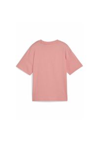 Puma - Młodzieżowa koszulka Essentials Boxy PUMA Pink Fruit. Kolor: różowy