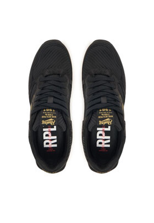 Replay - REPLAY Sneakersy GMS68 .000.C0116S Czarny. Kolor: czarny. Materiał: materiał