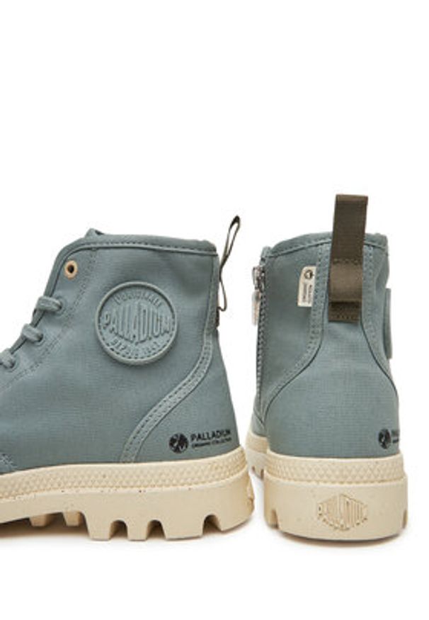 Palladium Trapery Pampa Hi Zip Organic 79101-083-M Szary. Kolor: szary. Materiał: materiał