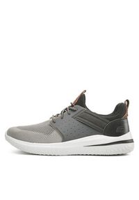 skechers - Skechers Sneakersy Cicada 210238/GYBK Szary. Kolor: szary. Materiał: materiał