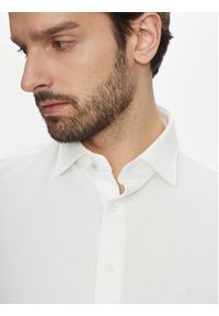 Michael Kors Koszula MD0MD91392 Biały Slim Fit. Kolor: biały. Materiał: bawełna #3