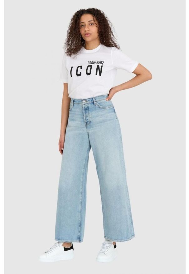 7 FOR ALL MANKIND Jasnoniebieskie jeansy damskie Szwedy Zoey Air Wash, Rozmiar 29. Kolor: niebieski