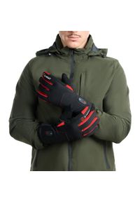 G-HEAT - Ogrzewane Rękawice Rowerowe dla Dorosłych - ACTIVE. Kolor: czarny, czerwony, wielokolorowy. Materiał: poliester, elastan. Sport: kolarstwo #1