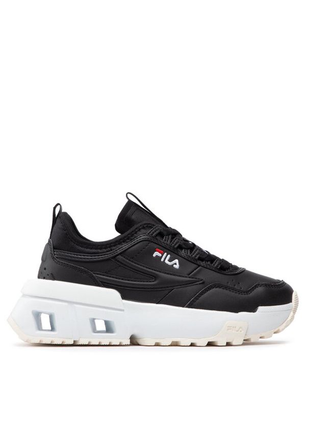 Fila Sneakersy Upgr8 Wmn FFW0125.80010 Czarny. Kolor: czarny. Materiał: skóra