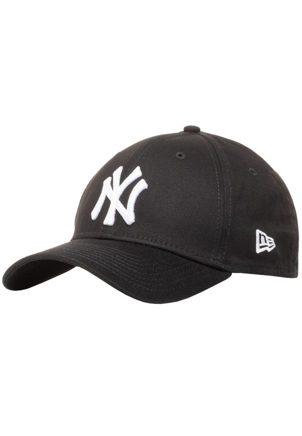 New Era - Czapka z daszkiem męska 39THIRTY Classic New York Yankees MLB Cap. Kolor: czarny. Materiał: bawełna, elastan