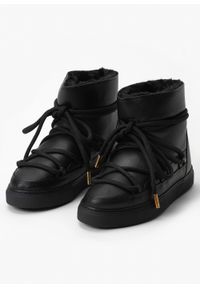 Inuikii - INUIKII GRAPE Śniegowce damskie. Okazja: na co dzień, na spacer, do pracy. Kolor: czarny. Styl: casual #3