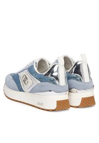 Liu Jo Sneakersy Maxi Wonder 97 BA6007 PX878 Niebieski. Kolor: niebieski. Materiał: skóra, zamsz #6