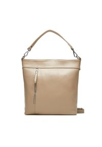 Creole Torebka K11382 Beżowy. Kolor: beżowy. Materiał: skórzane #1