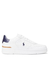 Polo Ralph Lauren Sneakersy 809913420001 Biały. Kolor: biały. Materiał: skóra