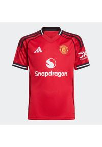 Adidas - Koszulka piłkarska dla dzieci ADIDAS Manchester United 25/26 domowa. Wzór: aplikacja. Sport: piłka nożna #1