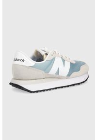 New Balance sneakersy WS237FA. Nosek buta: okrągły. Zapięcie: sznurówki. Kolor: niebieski. Materiał: guma #5