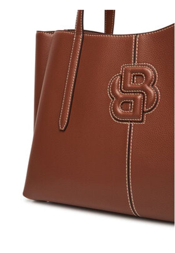 BOSS Torebka 50535938 Brązowy. Kolor: brązowy. Materiał: skórzane