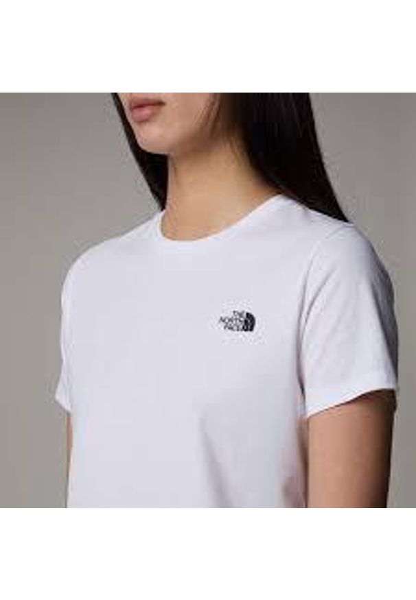 The North Face Koszulka S/S Simple Dome Nf0A87Nhfn4. Kolor: biały