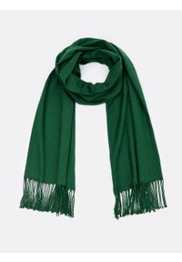 Mohito - Zielony szalik z frędzlami - Khaki. Kolor: brązowy #2