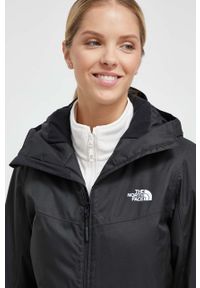 The North Face kurtka damska kolor czarny przejściowa. Kolor: czarny. Materiał: syntetyk, włókno, materiał. Długość: długie #3