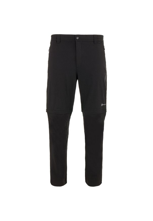 ZULUPACK - Pantalon Softshell Alpine Pro Zebin 50 dla Mężczyzn - Odporny na Wiatr.. Kolor: czarny. Materiał: softshell. Sport: turystyka piesza, outdoor