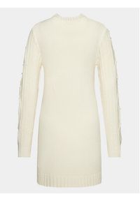 Brave Soul Sukienka dzianinowa LKD-248BARISSA Biały Regular Fit. Kolor: biały. Materiał: dzianina, wiskoza #3
