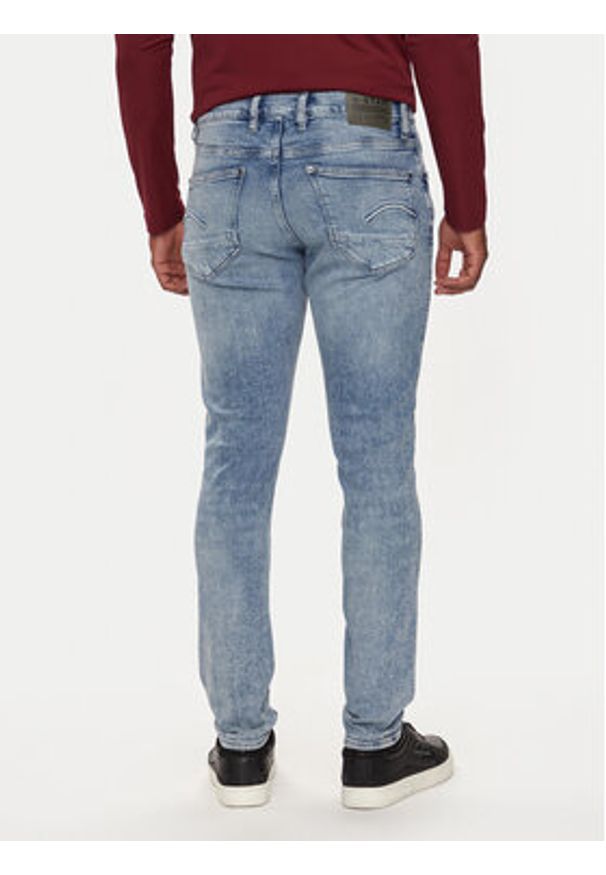 G-Star RAW - G-Star Raw Jeansy Revend FWD D20071-D441 Niebieski Skinny Fit. Kolor: niebieski