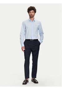 TOMMY HILFIGER - Tommy Hilfiger Koszula MW0MW38347 Błękitny Slim Fit. Kolor: niebieski. Materiał: bawełna #5