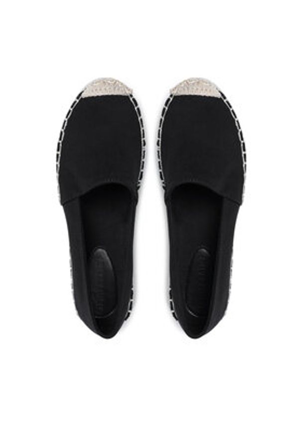 Jenny Fairy Espadryle WSS990-106 Czarny. Kolor: czarny. Materiał: materiał