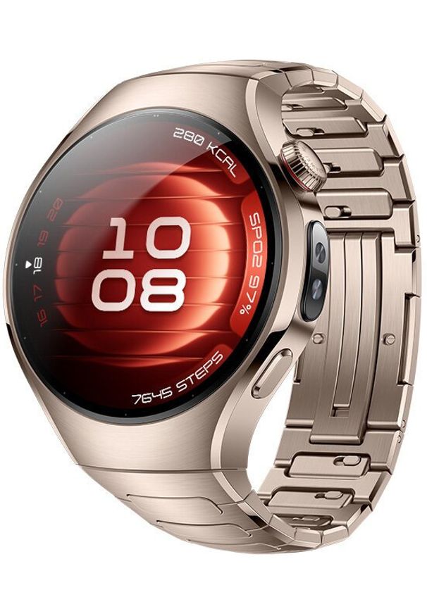 HUAWEI - Smartwatch Huawei Watch 5 42mm Złoty (Soc-L29M). Rodzaj zegarka: smartwatch. Kolor: złoty