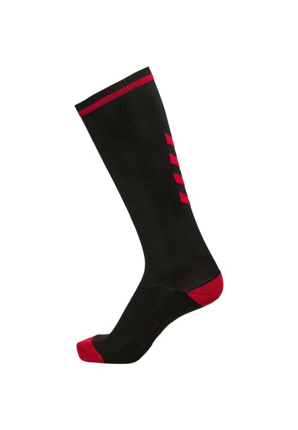 Skarpety sportowe dla dorosłych Hummel Elite Indoor Sock High. Kolor: czerwony, czarny, wielokolorowy