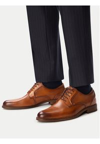 Clarks Półbuty CraftRemi Lace 26186389 Brązowy. Kolor: brązowy. Materiał: skóra #6